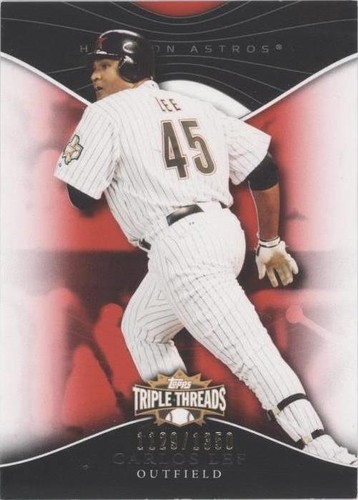 2009 Topps Triple Threads - Carlos Lee #48