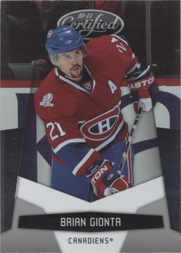 2010-11 Certified - Brian Gionta #79
