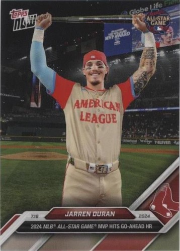 2024 Topps Now - Jarren Duran #438