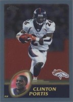 2003 Topps Chrome Clinton Portis #143