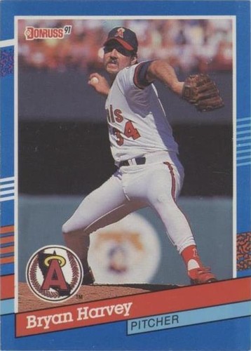 1991 Donruss - Bryan Harvey #206