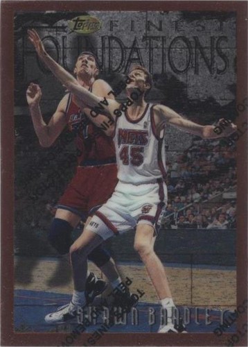 1996-97 Topps Finest - Shawn Bradley #174