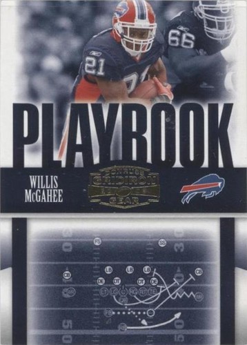 2006 Donruss Gridiron Gear Willis McGahee #PB-17
