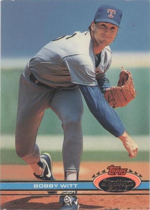 1991 Topps Stadium Club - Bobby Witt #96