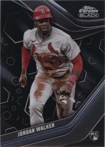 2023 Topps CHROME BLACK JORDAN WALKER ROOKIE DESIGN 2023 Topps CHROME BLACK JORDAN WALKER ROOKIE DESIGN