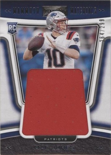 2021 Panini Playbook Mac Jones #MAM-MJO