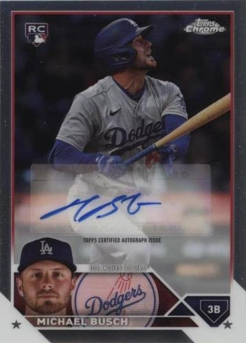 2023 Topps Chrome Update Series - Michael Busch #AC-MB