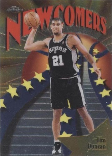1998-99 Topps Chrome - Tim Duncan #SB26