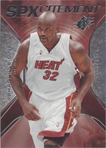 NBA シャキールオニール　Shaquille O'Neal SHAQ HEAT Shaquille O'Neal Miami Heat Adidas Jersey Authentic Shaq