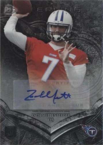 2014 Bowman Sterling Zach Mettenberger #BSA-ZM