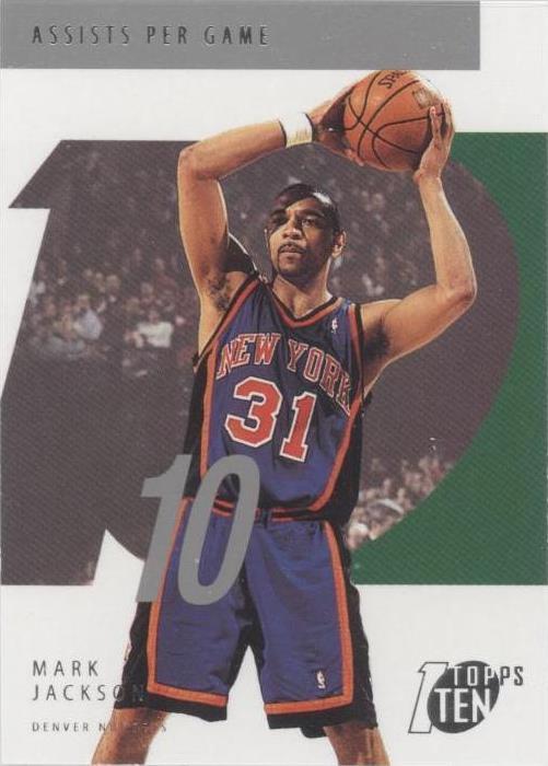 2002-03 Topps Ten - Mark Jackson #40