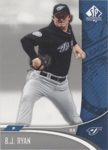 2006 SP Authentic - B.J. Ryan #97