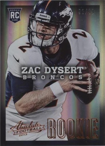 2013 Panini Absolute Zac Dysert #199