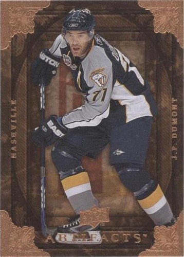 2008-09 Upper Deck Artifacts - J.P. Dumont #44