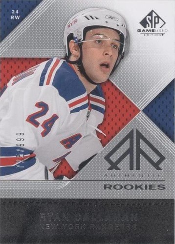 2007-08 SP Game Used Edition - Ryan Callahan #126