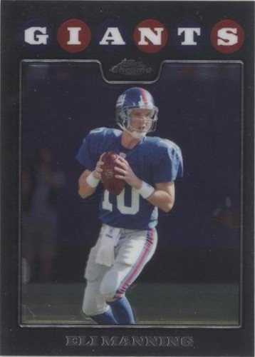 2008 Topps Chrome Eli Manning #TC13
