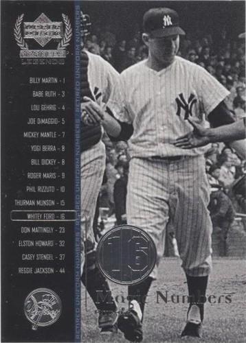 2000 Upper Deck Yankee Legends - Whitey Ford #61