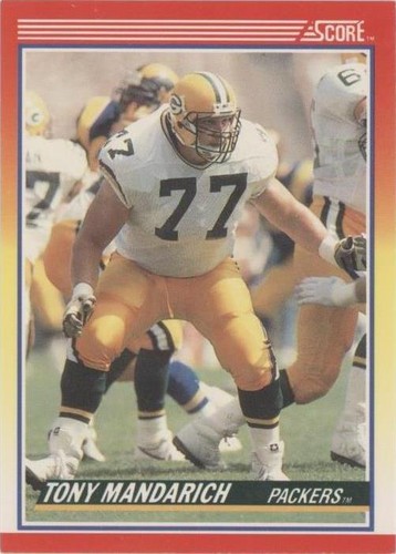 1990 Score Tony Mandarich #289
