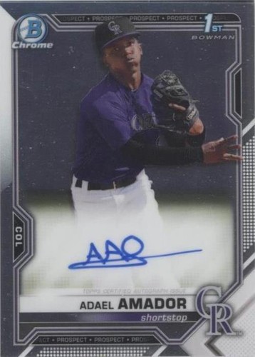 2021 Bowman - Adael Amador #CPA-AAM