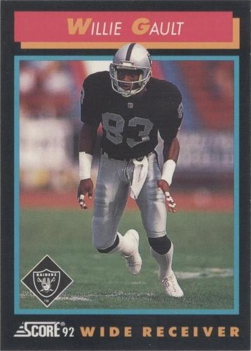 1992 Score Willie Gault #345