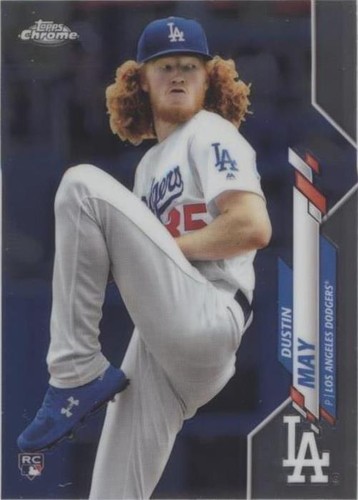 2020 Topps Chrome - Dustin May #176