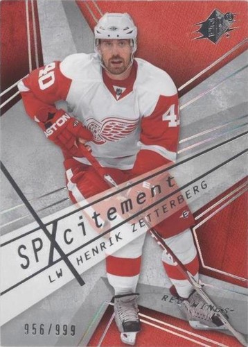 2008-09 SPx - Henrik Zetterberg #X23