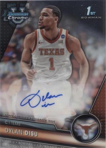 2023-24 Bowman University Chrome - Dylan Disu #BCPA-DDI