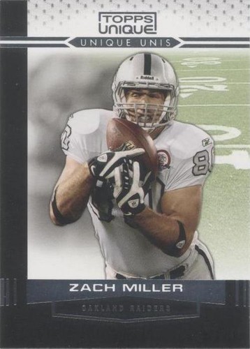 2009 Topps Unique Zach Miller #UU17