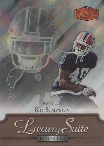 2006 Flair Showcase Ko Simpson #105