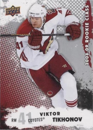 2008-09 Upper Deck Rookie Class - Viktor Tikhonov #32