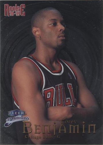 1998-99 Fleer Brilliants - Corey Benjamin #123