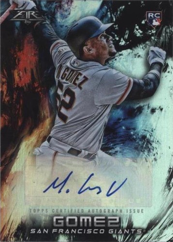 2018 Topps Fire - Miguel Gomez #FA-MG