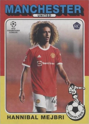 2021-22 Topps UCL Collection Hannibal Mejbri #75-06