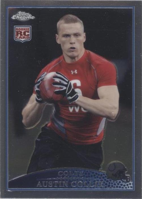 2009 Topps Chrome Austin Collie #TC119