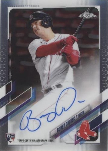 2021 Topps Chrome - Bobby Dalbec #RA-BD