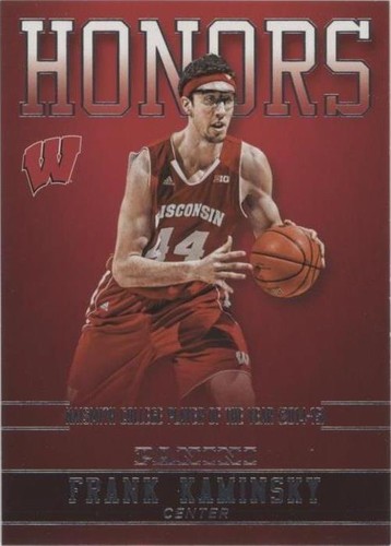 2015 Panini Wisconsin Badgers - Frank Kaminsky #FK-WIS