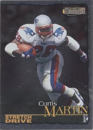 1996 Pro Line II Memorabilia Curtis Martin #DS18