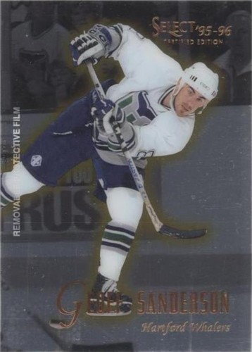 1995-96 Select Certified Edition - Geoff Sanderson #26