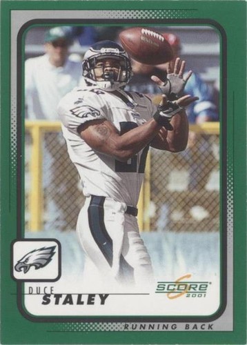 2001 Score Duce Staley #159