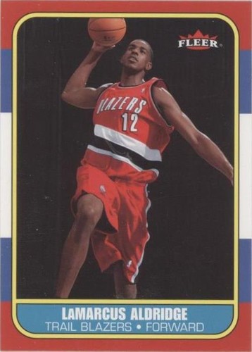 2006-07 Fleer - LaMarcus Aldridge #67