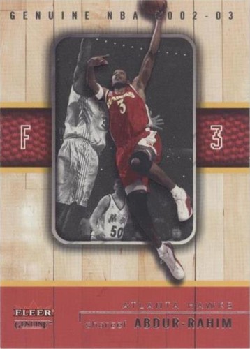 2002-03 Fleer Genuine - Shareef Abdur-Rahim #24