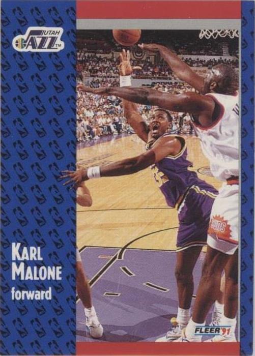 Fleer Tony's Pizza 1991-92 - Karl Malone #S-2