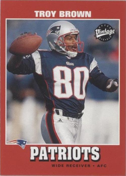2001 Upper Deck Vintage Troy Brown #101