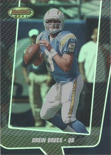 2005 Bowman's Best Drew Brees #28