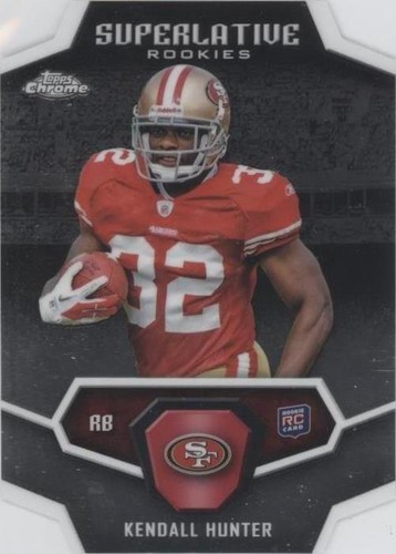 2011 Topps Chrome Kendall Hunter #SR-KH