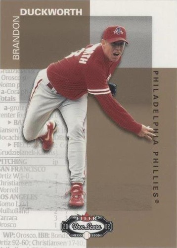 2002 Fleer Box Score - Brandon Duckworth #150