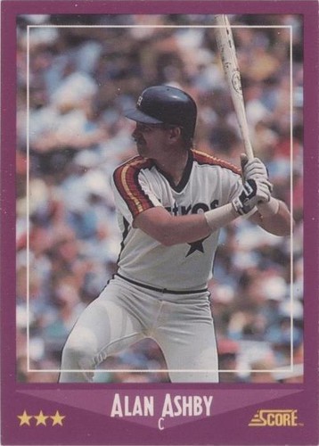 1988 Score - Alan Ashby #73