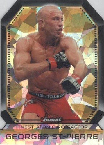 2011 Topps Finest UFC - Georges St-Pierre #FAR-1
