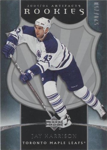2005-06 Upper Deck Artifacts - Jay Harrison #335