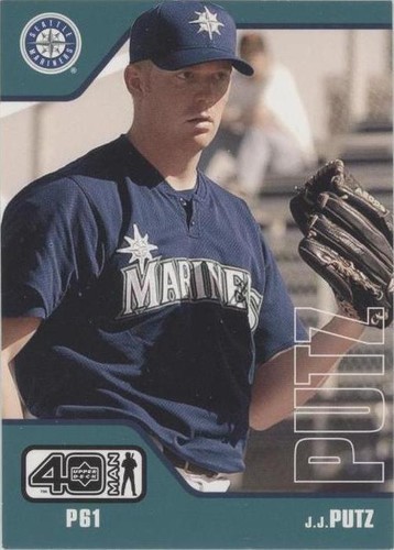 2002 Upper Deck 40 Man - J.J. Putz #190